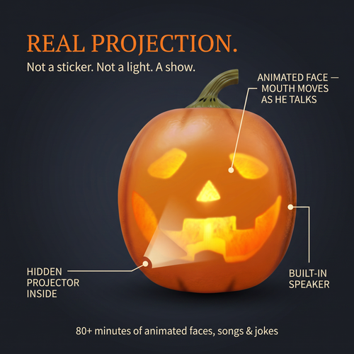 Jabberin' Jack™ — Animated Talking Pumpkin