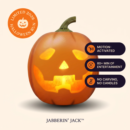 Jabberin' Jack™ — Animated Talking Pumpkin